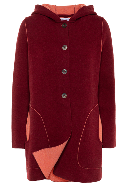 Kapuzenmantel Double Face Ronja