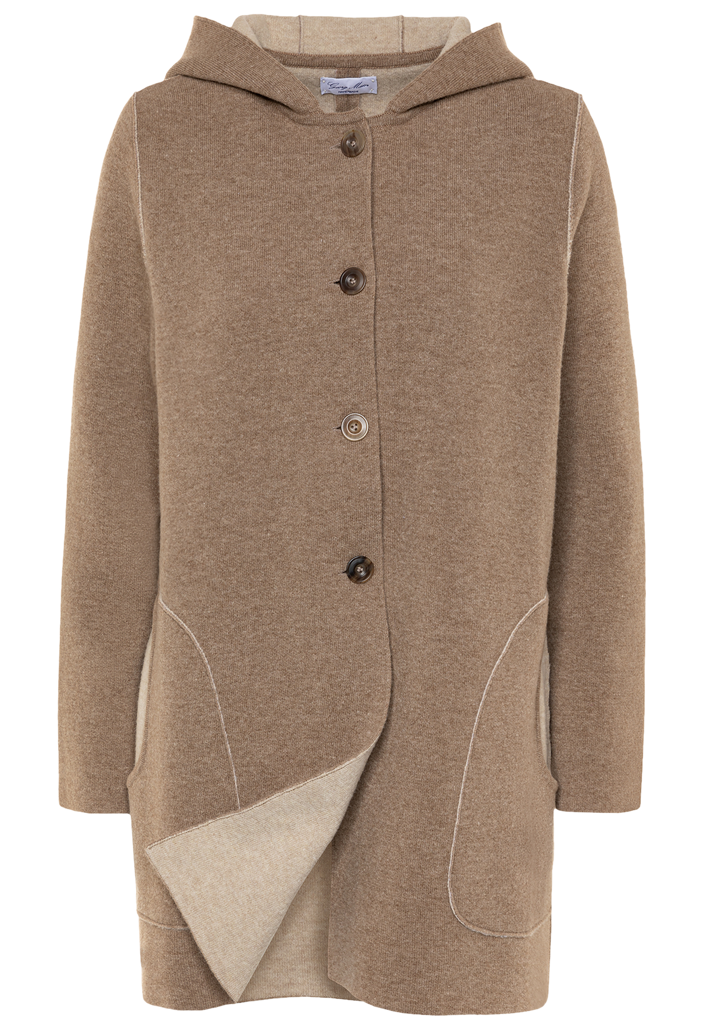 Kapuzenmantel Double Face Ronja