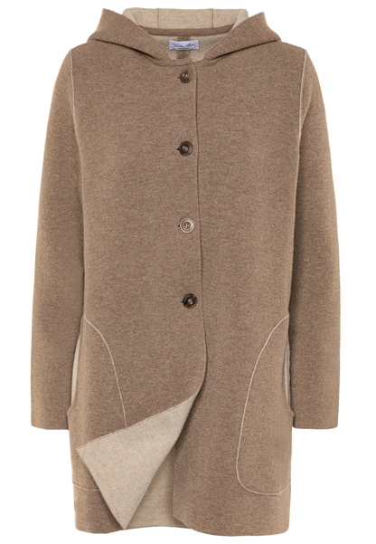 Kapuzenmantel Double Face Ronja