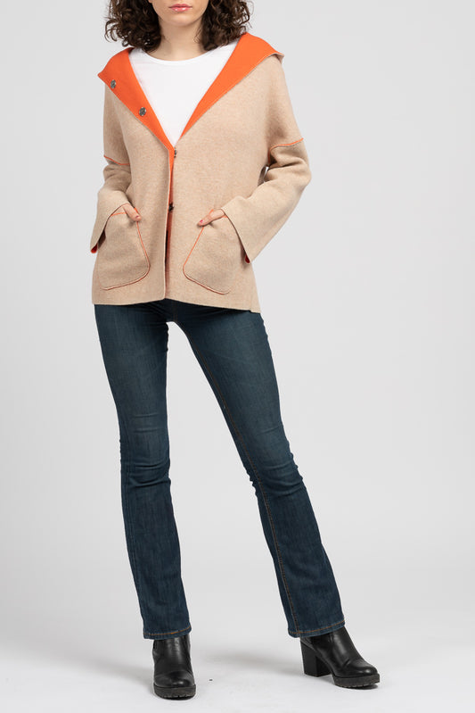 wendbare Kapuzenjacke Lucie