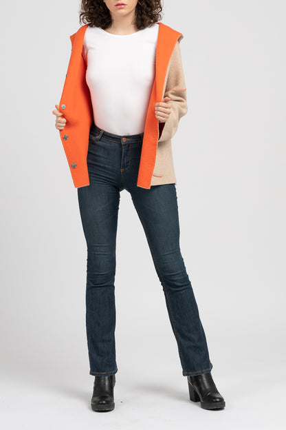 wendbare Kapuzenjacke Lucie