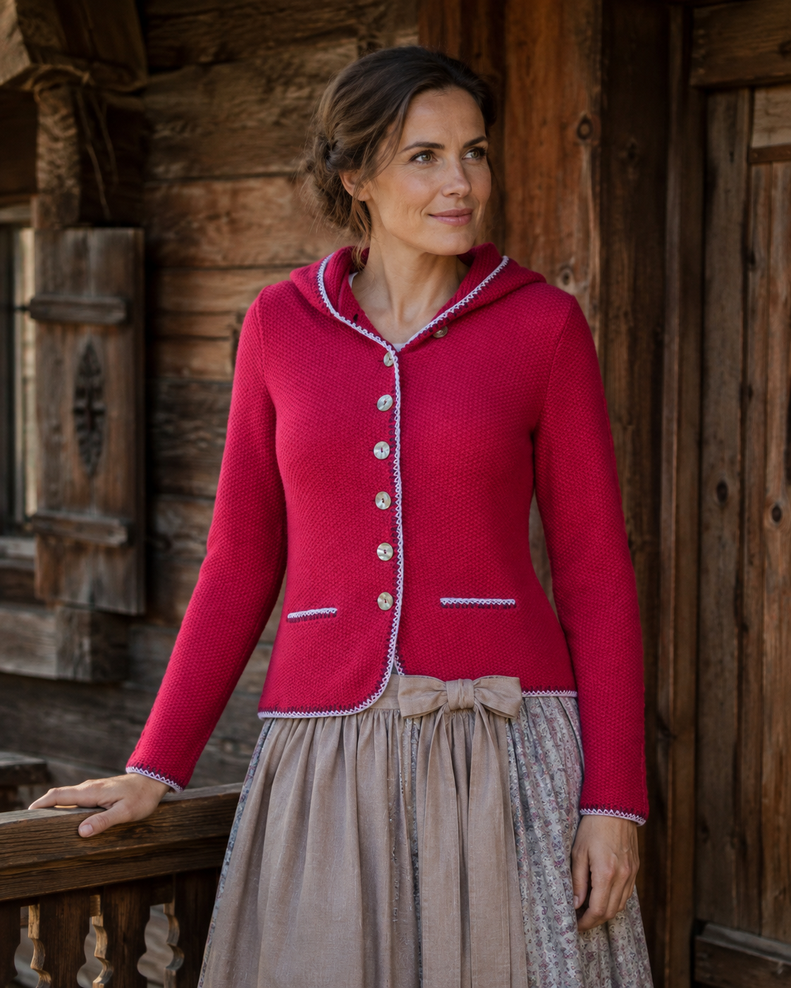 Jacke mit Kapuze Carlotta
